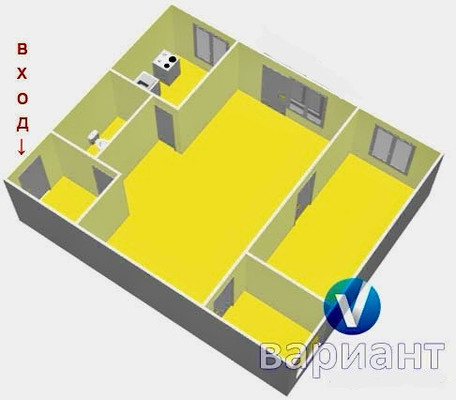 Купить 2-комнатную квартиру
